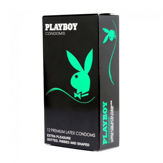 PlayBoy Extra Pleasure Condom 12 Pack PlayBoy Extra Pleasure Condom 12 Pack - UABDSM