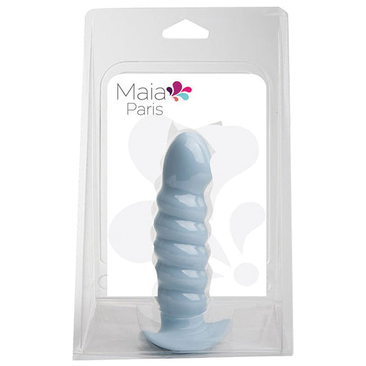 Maia Paris Silicone Swirl Dong-Pastel Blue 6 Maia Paris Silicone Swirl Dong-Pastel Blue 6 - UABDSM