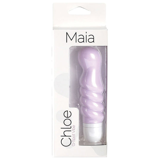 Maia Chloe Twistty Silicone G-Spot Vibe-Lavender 5 Maia Chloe Twistty Silicone G-Spot Vibe-Lavender 5 - UABDSM