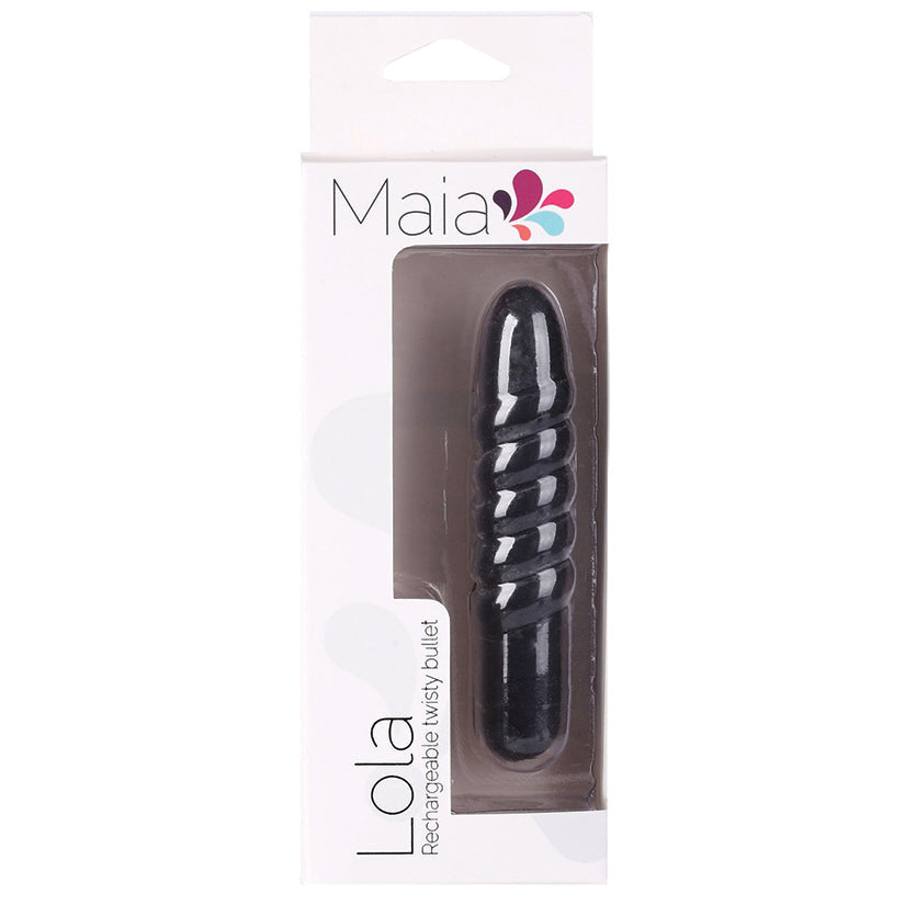 Maia Lola Rechargeable Bullet-Black - UABDSM