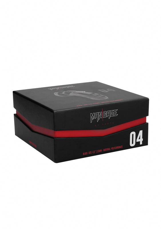 ManCage 04 Chastity Cage - Black - UABDSM