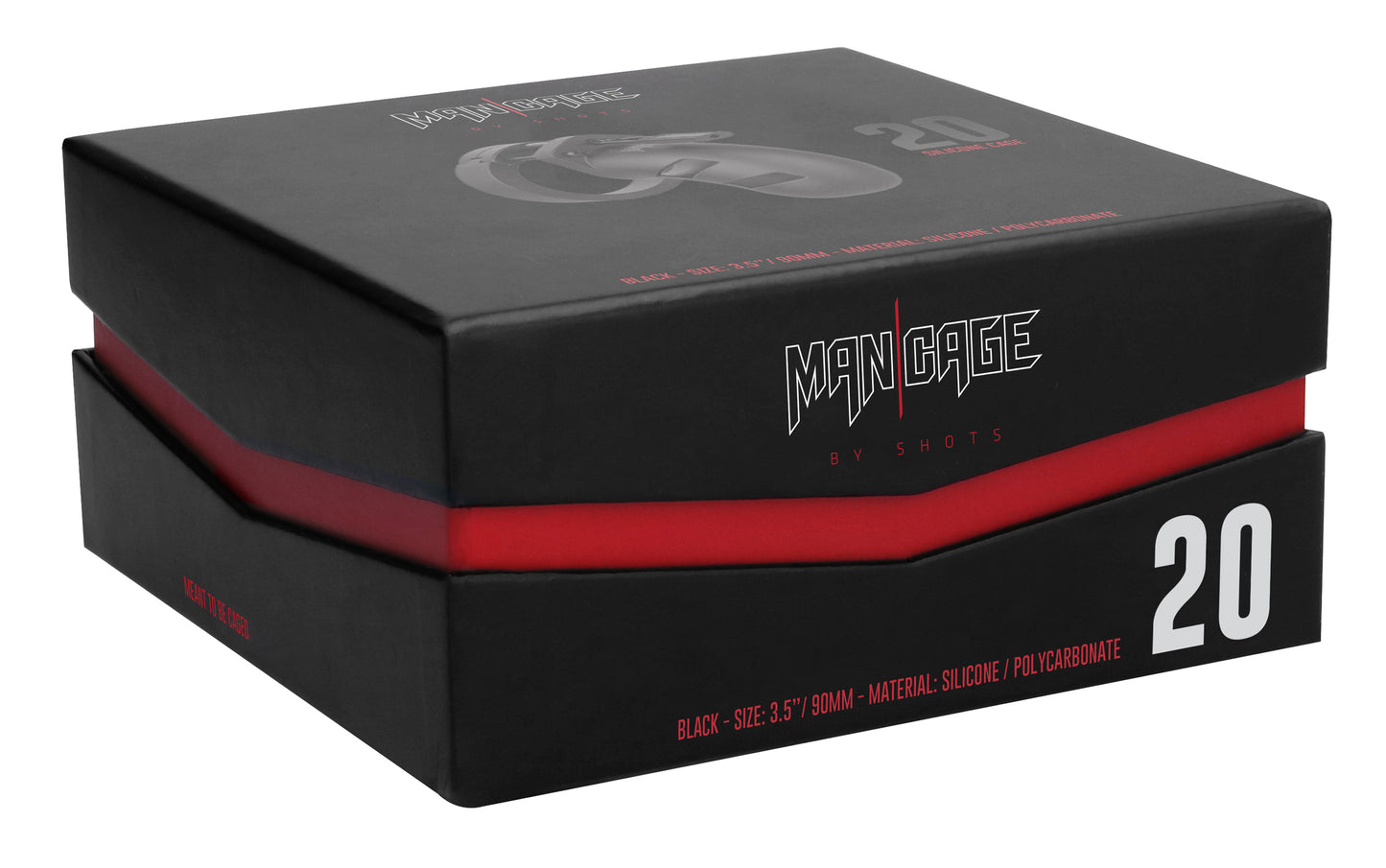 Silicone Chastity Cock Cage - Small - UABDSM