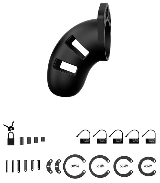 Silicone Chastity Cock Cage - Small - UABDSM