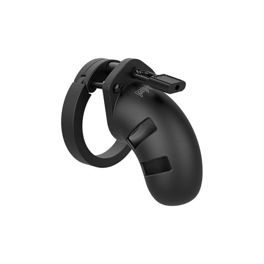 Man Cage 20 Male 3.5 Inch Black Silicone Chastity Cage Man Cage 20 Male 3.5 Inch Black Silicone Chastity Cage - UABDSM