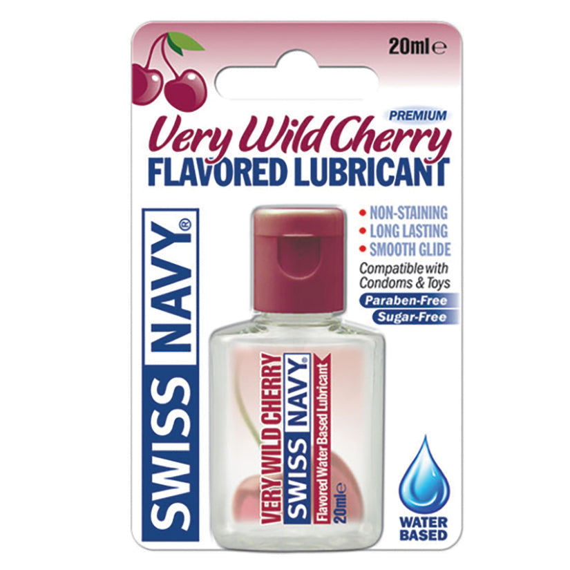 Swiss Navy Mini Flavors-Very Wild Cherry 20ml - UABDSM