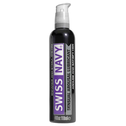 Swiss Navy Sensual Arousal Lubricant 4oz Swiss Navy Sensual Arousal Lubricant 4oz - UABDSM