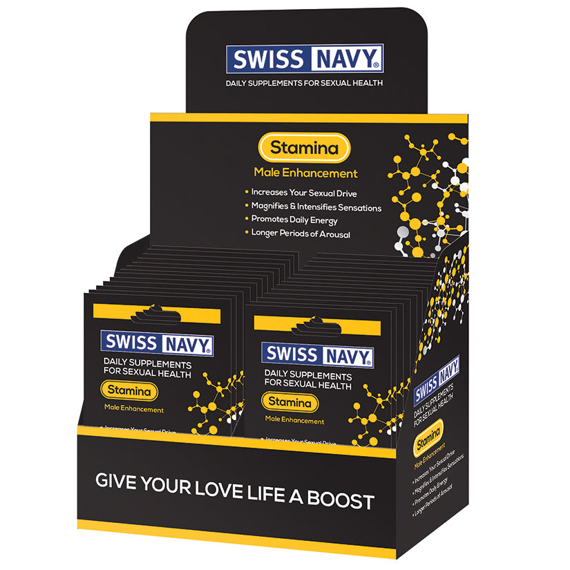 Swiss Navy Stamina Display of 24 - UABDSM