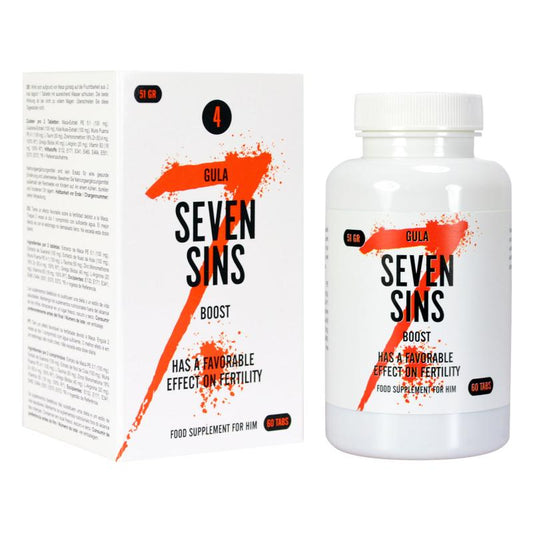 Seven Sins - Boost - More Sperm - 60 Pieces Seven Sins - Boost - More Sperm - 60 Pieces - UABDSM
