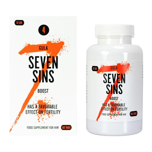 Seven Sins - Boost - More Sperm - 60 Pieces - UABDSM