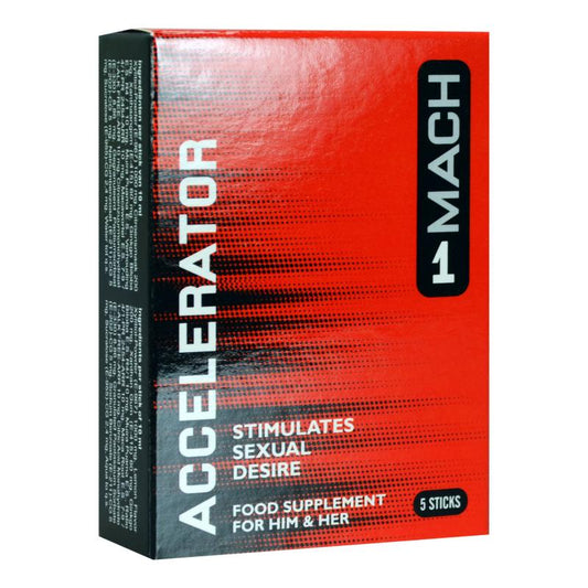 Mach 1 - Accelerator Aphrodisiac For Men - 5 Sachets Mach 1 - Accelerator Aphrodisiac For Men - 5 Sachets - UABDSM