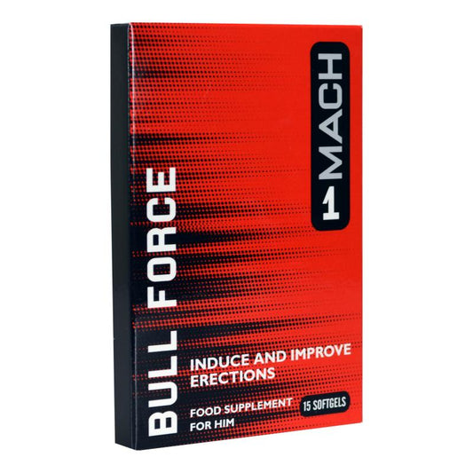 Mach 1 - Bull Force Aphrodisiac For Men - 15 Soft Gels Mach 1 - Bull Force Aphrodisiac For Men - 15 Soft Gels - UABDSM