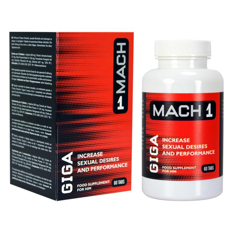 Mach 1 - Giga Aphrodisiac For Men - 5 Sachets - UABDSM