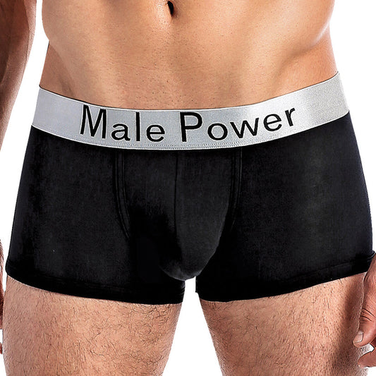 Male Power Modal Basics Low Rise Short-Black Large Male Power Modal Basics Low Rise Short-Black Large - UABDSM