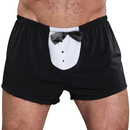 Tuxedo Boxer - One Size - Black Tuxedo Boxer - One Size - Black - UABDSM