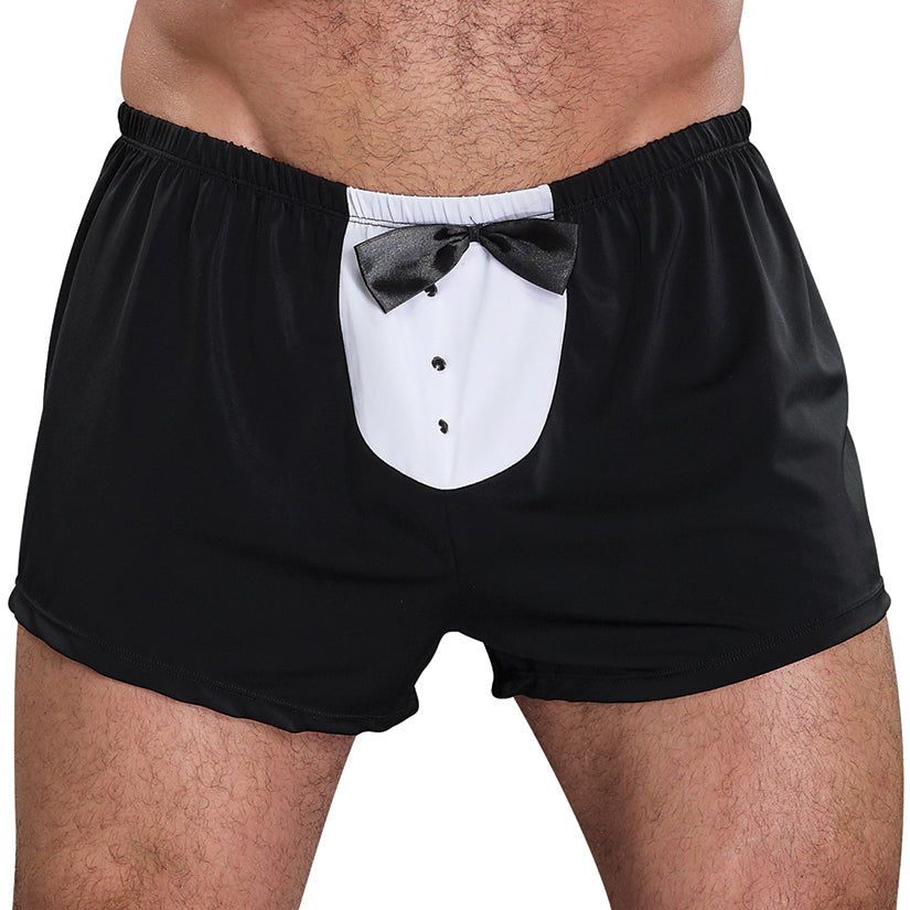 Tuxedo Boxer - One Size - Black - UABDSM