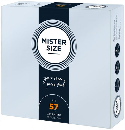 MISTER.SIZE 57 Mm Condoms 36 Pieces MISTER.SIZE 57 Mm Condoms 36 Pieces - UABDSM