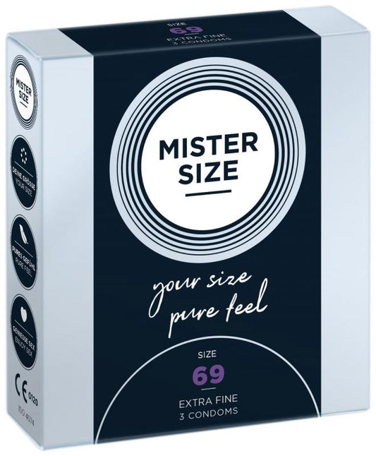 MISTER.SIZE 69 Mm Condoms 3 Pieces MISTER.SIZE 69 Mm Condoms 3 Pieces - UABDSM