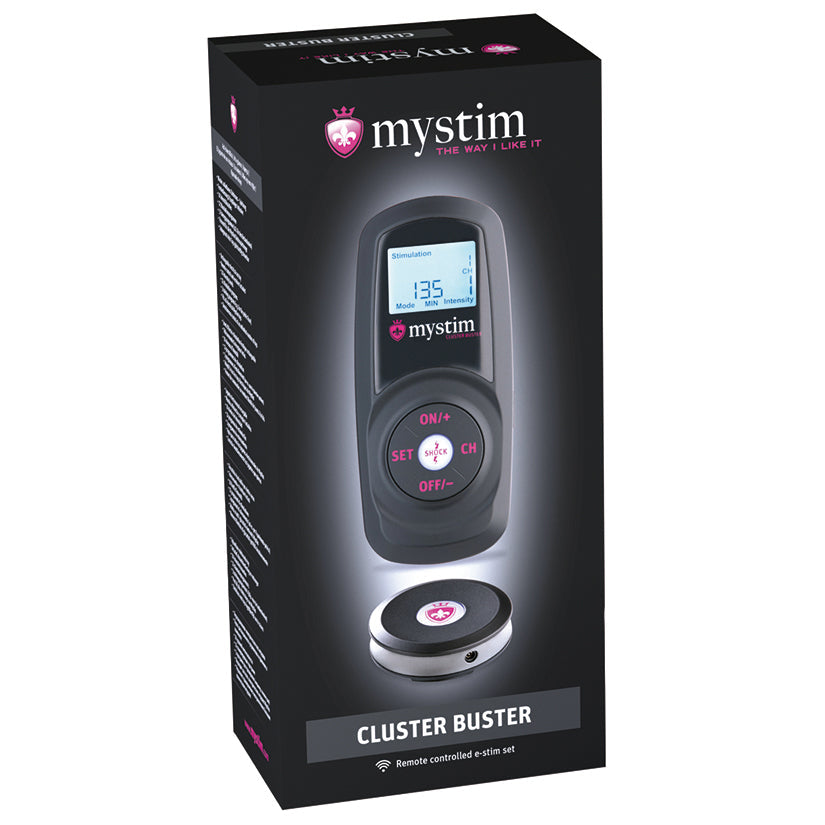 Mystim Cluster Buster Wireless E-Stim Device - UABDSM