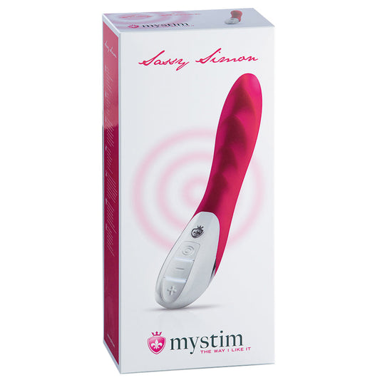 Mystim Sassy Simon Vibrator-Naughty Pink Mystim Sassy Simon Vibrator-Naughty Pink - UABDSM