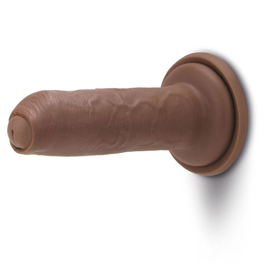 Me You Us Uncut Ultra Cock 6 Inch Dildo Flesh Brown - UABDSM