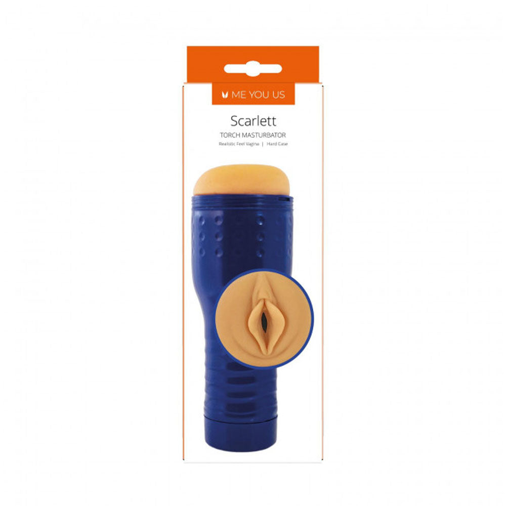 Me You Us Scarlet Realistic Vagina Torch Masturbator - UABDSM