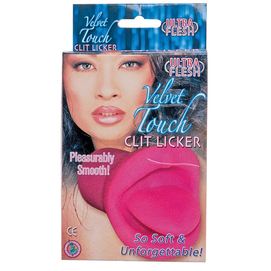 Velvet Touch Clit Licker-Pink Velvet Touch Clit Licker-Pink - UABDSM