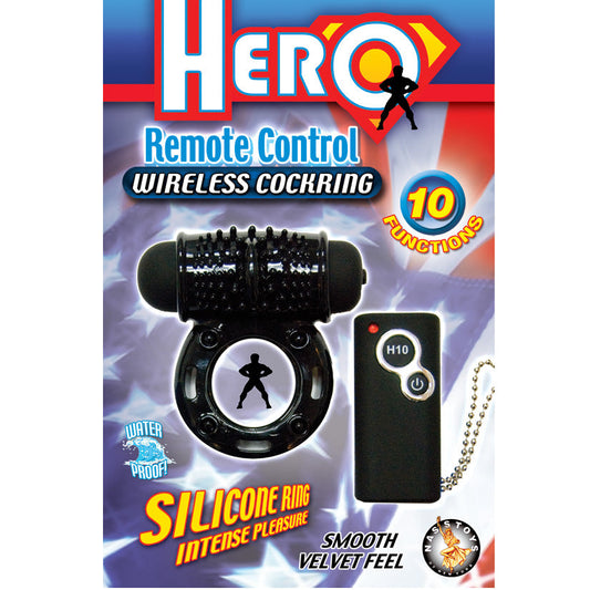 Hero Remote Control Wireless Xcockring-Black Hero Remote Control Wireless Xcockring-Black - UABDSM