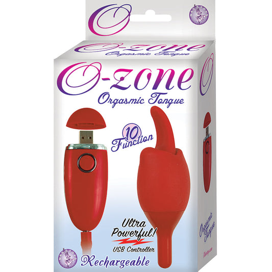 Ozone Orgasmic Tongue - Red Ozone Orgasmic Tongue - Red - UABDSM