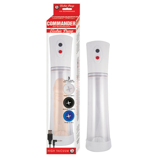 Commander Electric Pump - Clear Commander Electric Pump - Clear - UABDSM