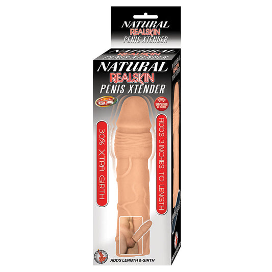 Natural Realskin Penis Xtender-Flesh Natural Realskin Penis Xtender-Flesh - UABDSM