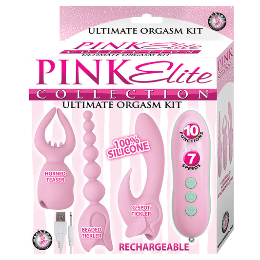 Pink Elite Collection Ultimate Orgasm Kit-Pink Pink Elite Collection Ultimate Orgasm Kit-Pink - UABDSM