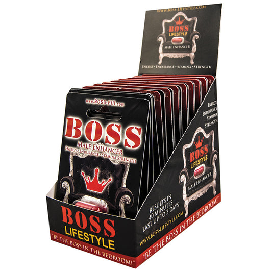 Boss Male Enhancer Pill Display of 20 Boss Male Enhancer Pill Display of 20 - UABDSM
