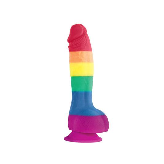 Colours Pride Edition 6 Inch Realistic Silicone Dildo With Balls Colours Pride Edition 6 Inch Realistic Silicone Dildo With Balls - UABDSM