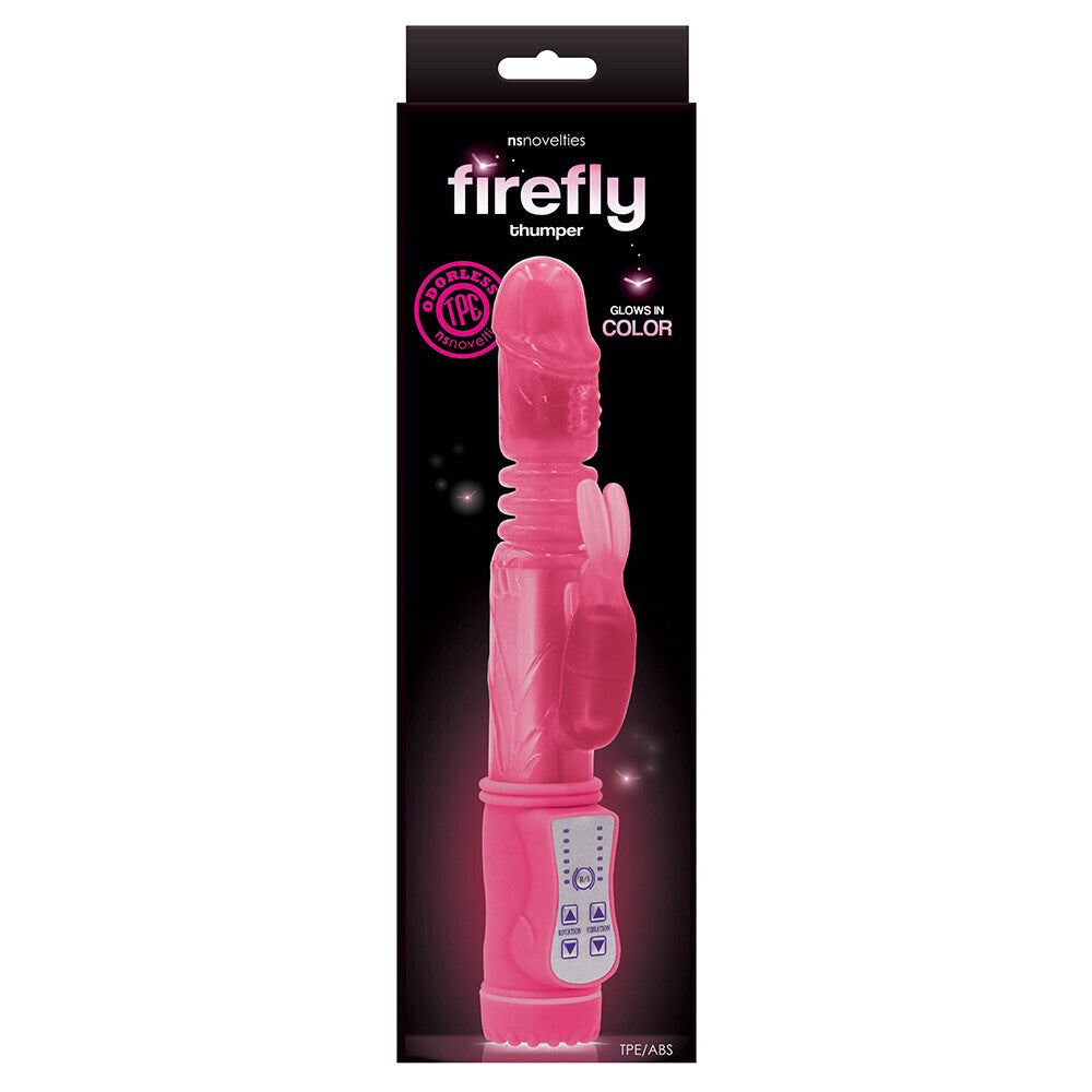 Firefly Thumper Glow Rabbit Vibrator - UABDSM