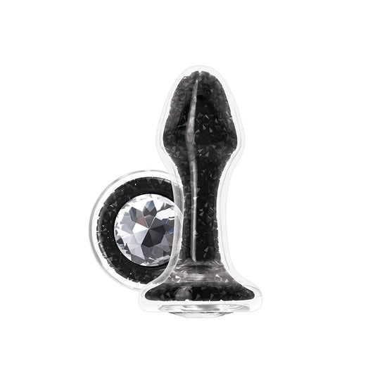 Stardust Glam Black Crystal Butt Plug Stardust Glam Black Crystal Butt Plug - UABDSM