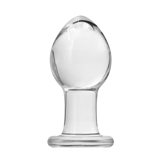Crystal Premium Glass Medium Butt Plug Crystal Premium Glass Medium Butt Plug - UABDSM