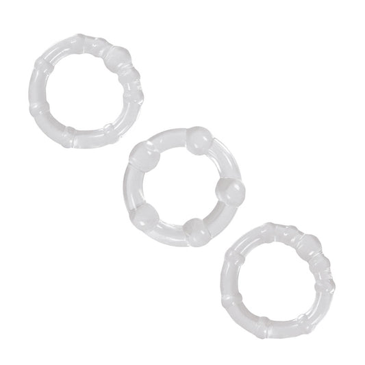 NS Novelties Renegade Intensity Rings Cockrings Clear NS Novelties Renegade Intensity Rings Cockrings Clear - UABDSM