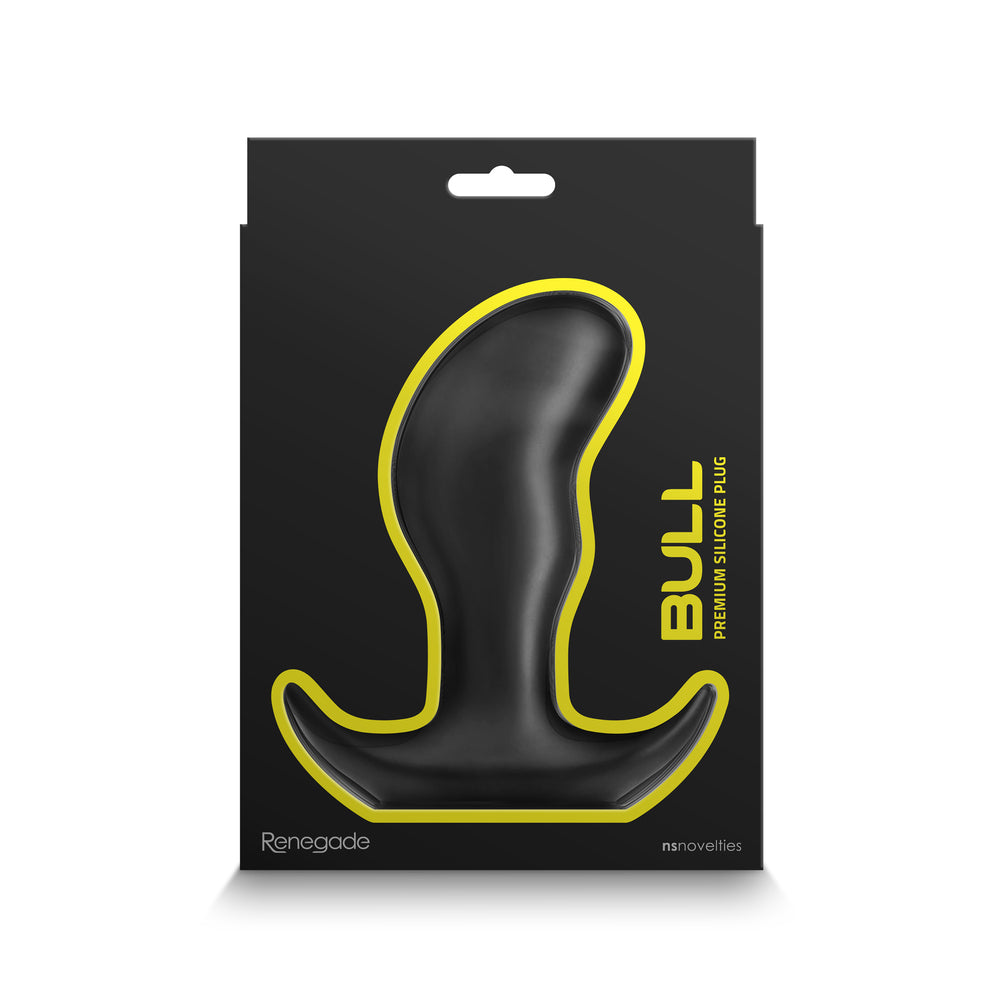 Renegade Bull Premium Silicone Anal Plug - UABDSM