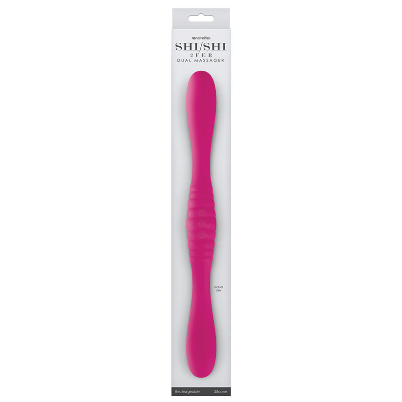 Shi/Shi 2Fer Dual Massager-Pink - UABDSM