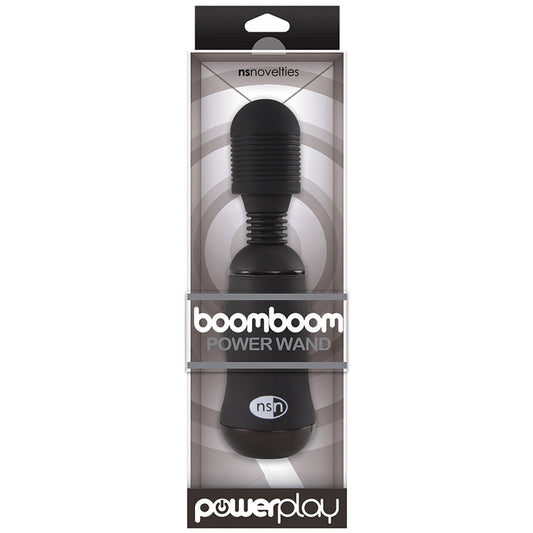 PowerPlay BoomBoom Power Wand-Black 7.1 PowerPlay BoomBoom Power Wand-Black 7.1 - UABDSM
