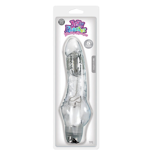 Jelly Rancher Vibrating Massager-Clear 8 Jelly Rancher Vibrating Massager-Clear 8 - UABDSM