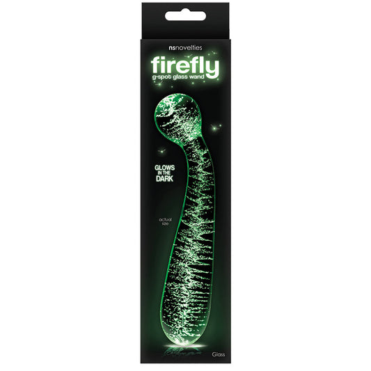 Firefly Glass G Spot Glow Wand-Clear Firefly Glass G Spot Glow Wand-Clear - UABDSM