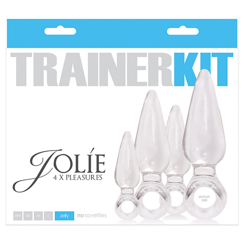 Jolie 4 Piece Trainer Kit - Clear - UABDSM