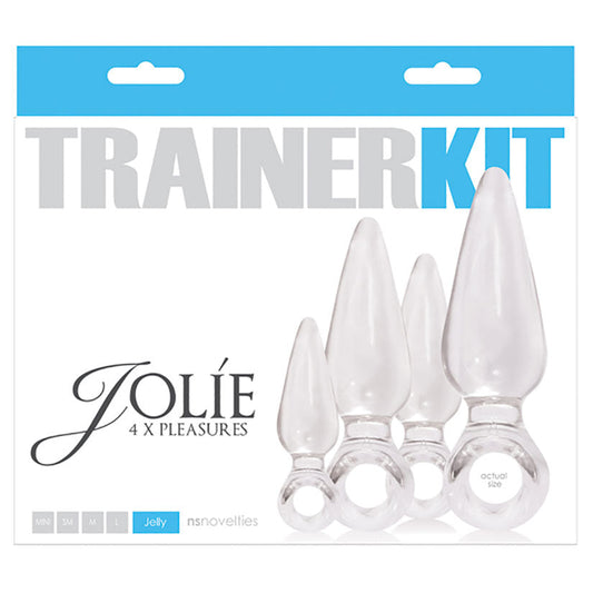 Jolie 4 Piece Trainer Kit - Clear Jolie 4 Piece Trainer Kit - Clear - UABDSM