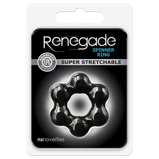 Renegade Spinner Ring-Black Renegade Spinner Ring-Black - UABDSM