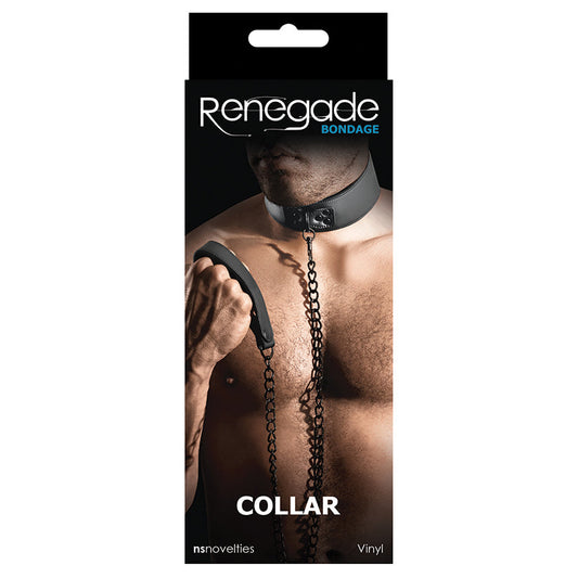Renegade Bondage Collar - Black Renegade Bondage Collar - Black - UABDSM