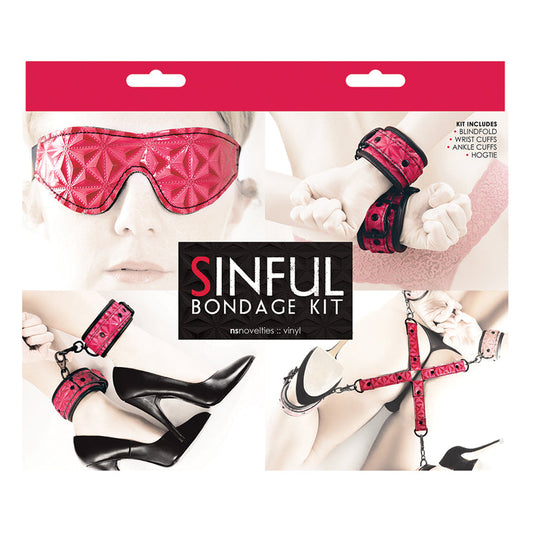 Sinful - Bondage Kit - Pink Sinful - Bondage Kit - Pink - UABDSM