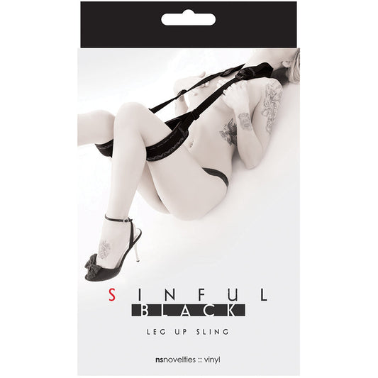 Sinful Leg Up Sling-Black Sinful Leg Up Sling-Black - UABDSM