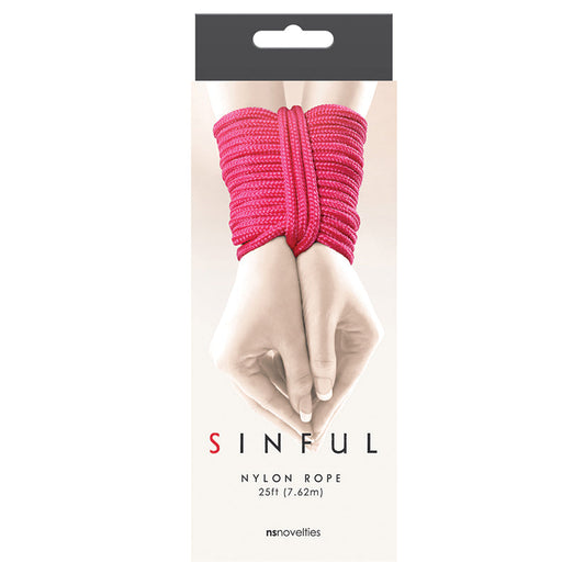 Sinful Nylon Rope 25ft Sinful Nylon Rope 25ft - UABDSM