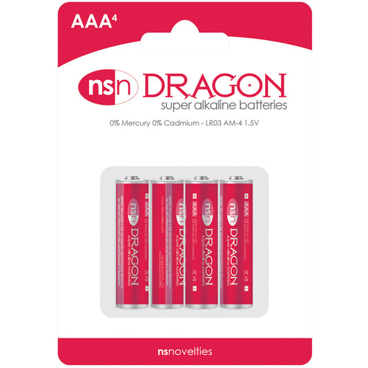 Dragon - Alkaline Batteries - AAA - 4 Pack Dragon - Alkaline Batteries - AAA - 4 Pack - UABDSM
